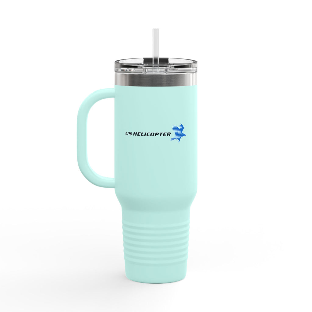 US Helicopter 40oz Insulated Travel Mug Stainless Tumbler