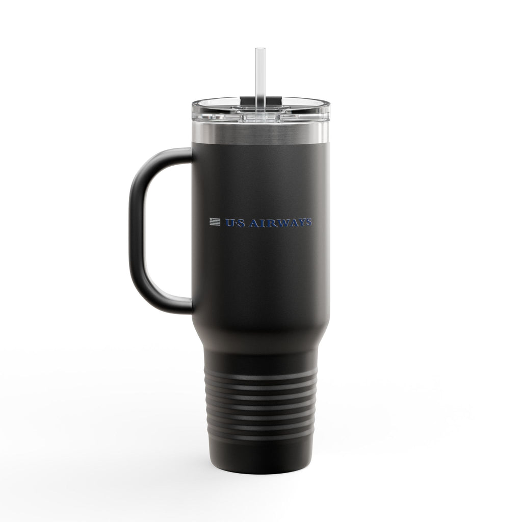 US Airways 40oz Insulated Travel Mug Stainless Tumbler