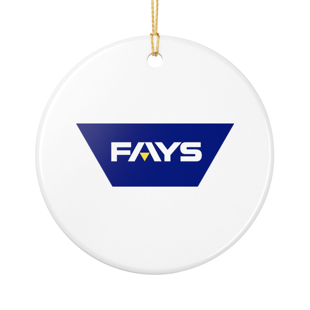 Fay's Drug Ceramic Ornament