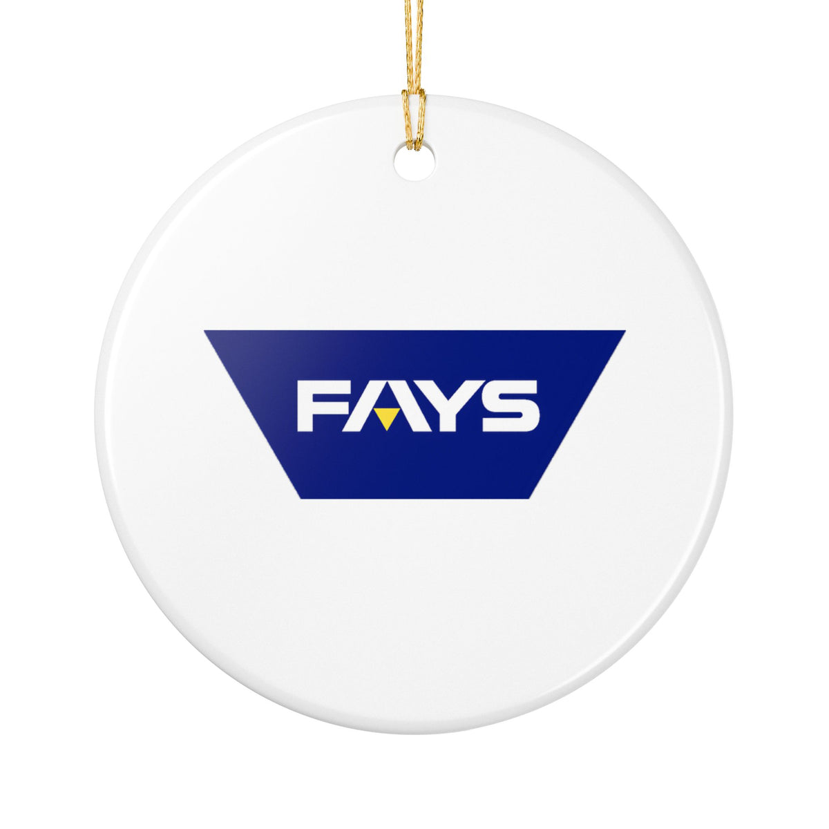 Fay's Drug Ceramic Ornament