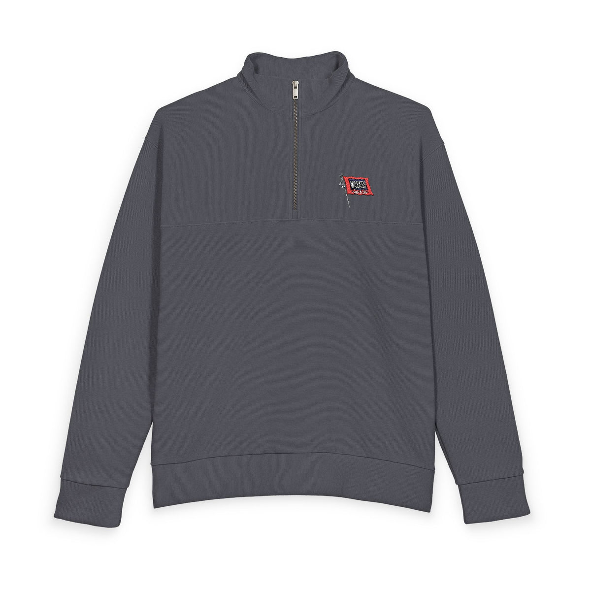 Wabash Railroad Heavy Knit Quarter-Zip Sweatshirt