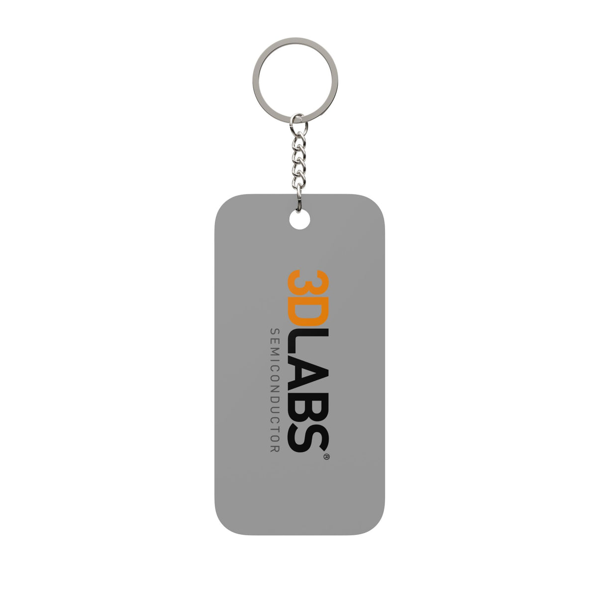 3Dlabs Double-Sided Keychain Charm