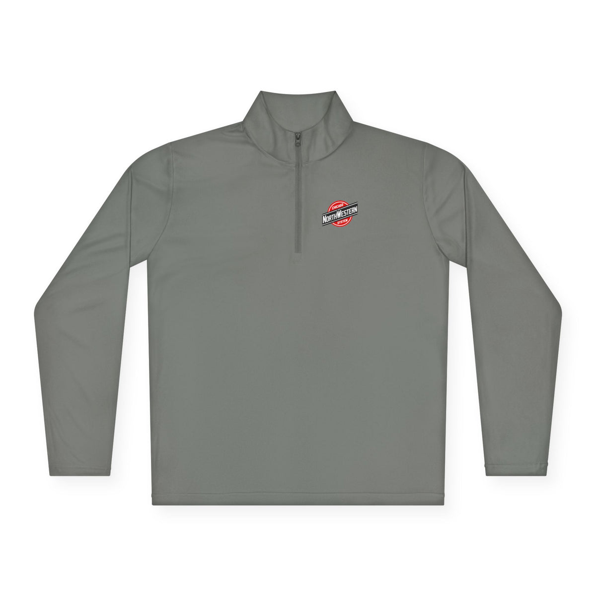 Chicago and North Western Railway Unisex Quarter Zip Pullover