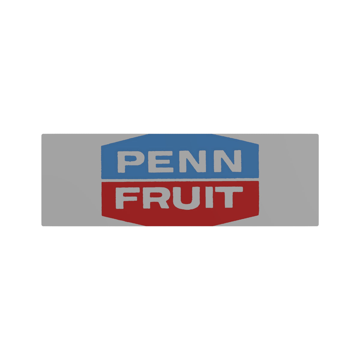 Penn Fruit Metal Sign