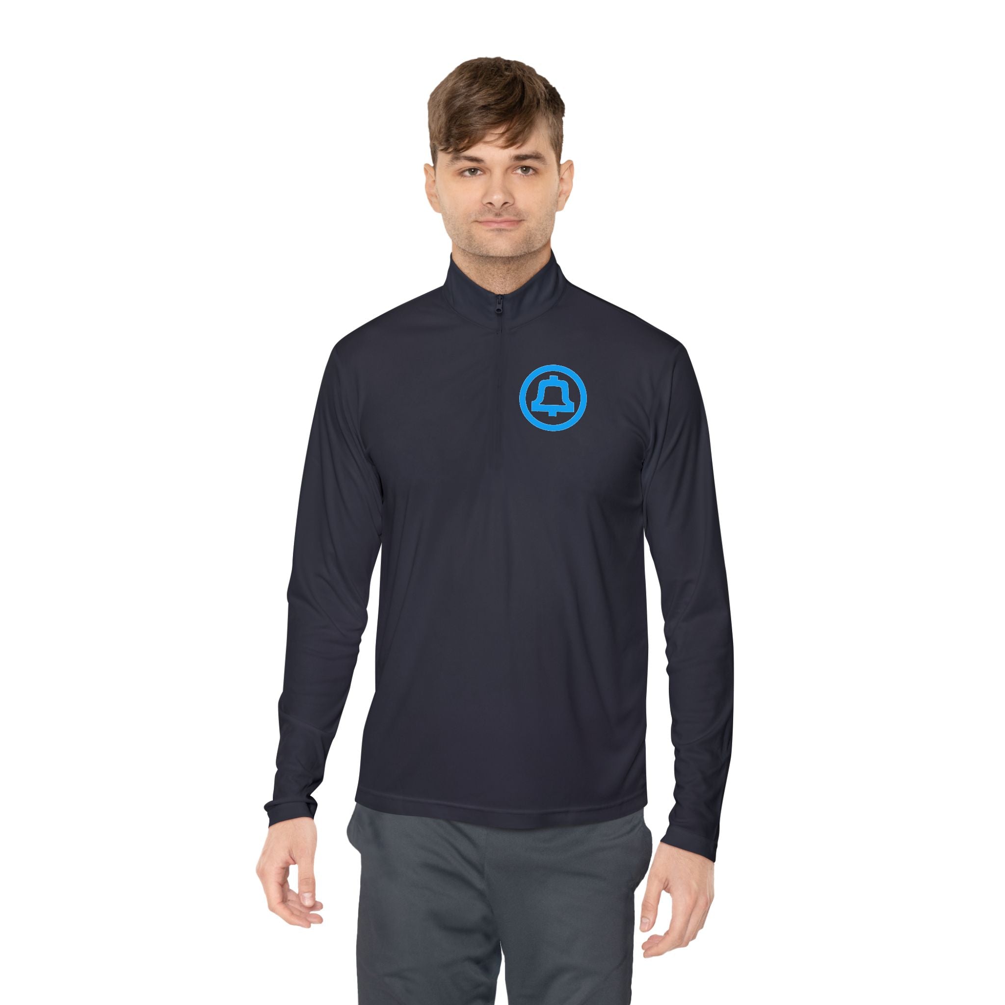 Bell System Unisex Quarter Zip Pullover