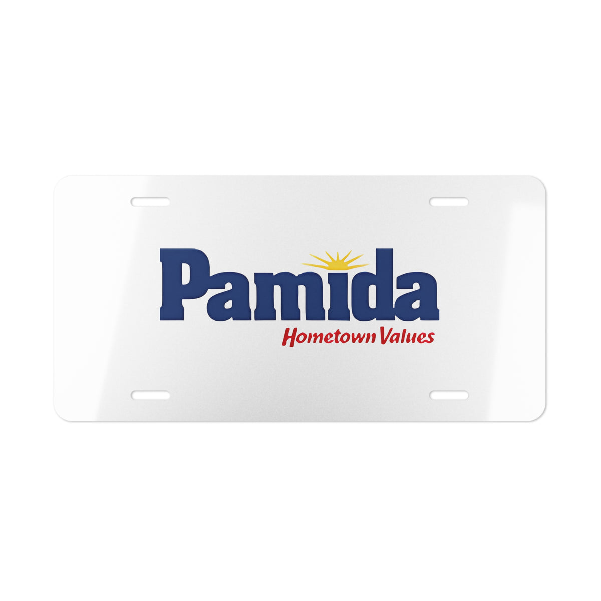 Pamida Vanity License Plate