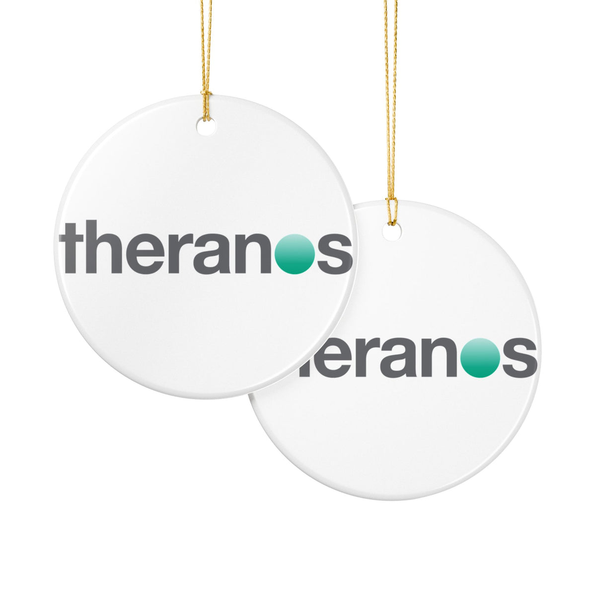 Theranos Inc. Ceramic Ornament