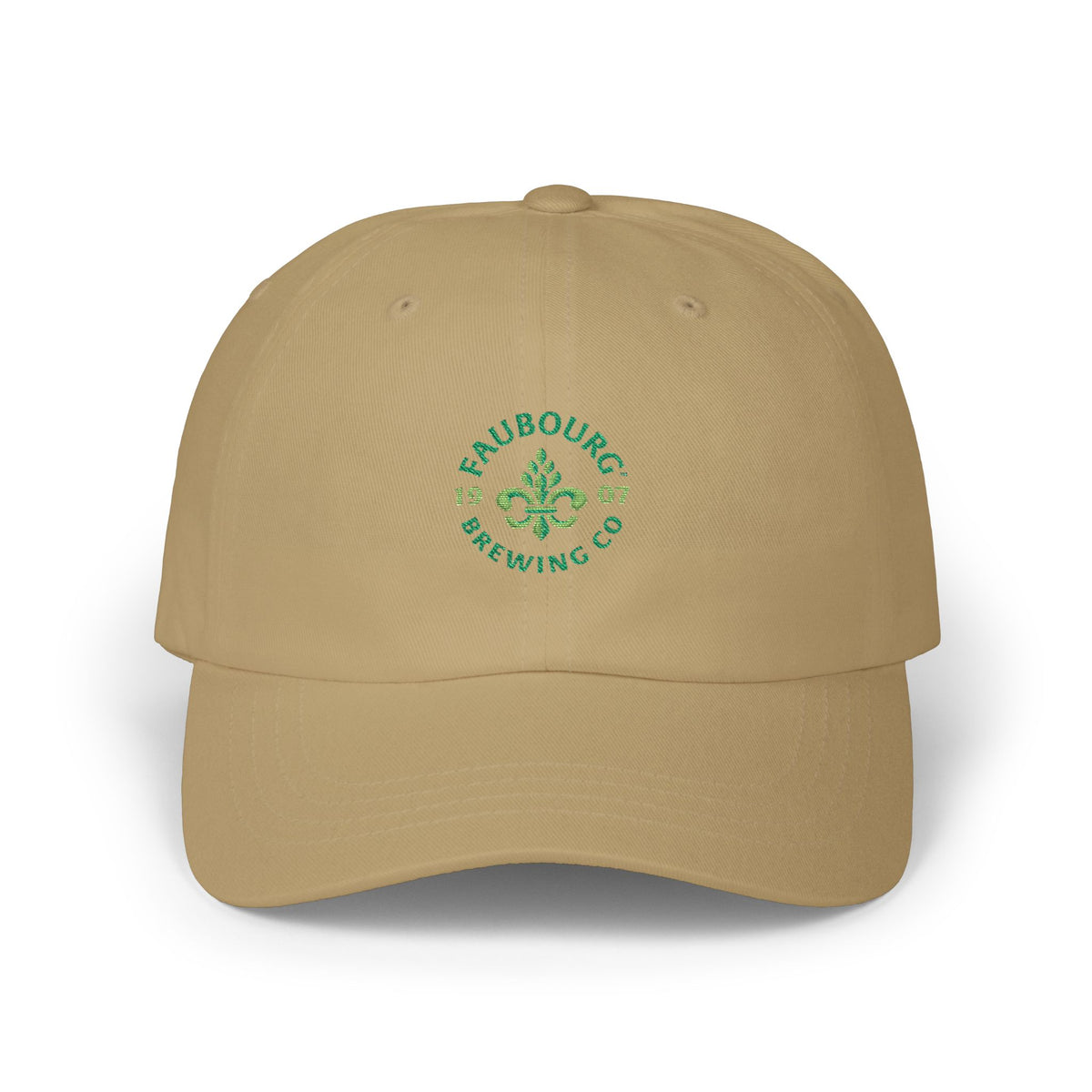 Faubourg Brewing Embroidered Dad Cap Hat