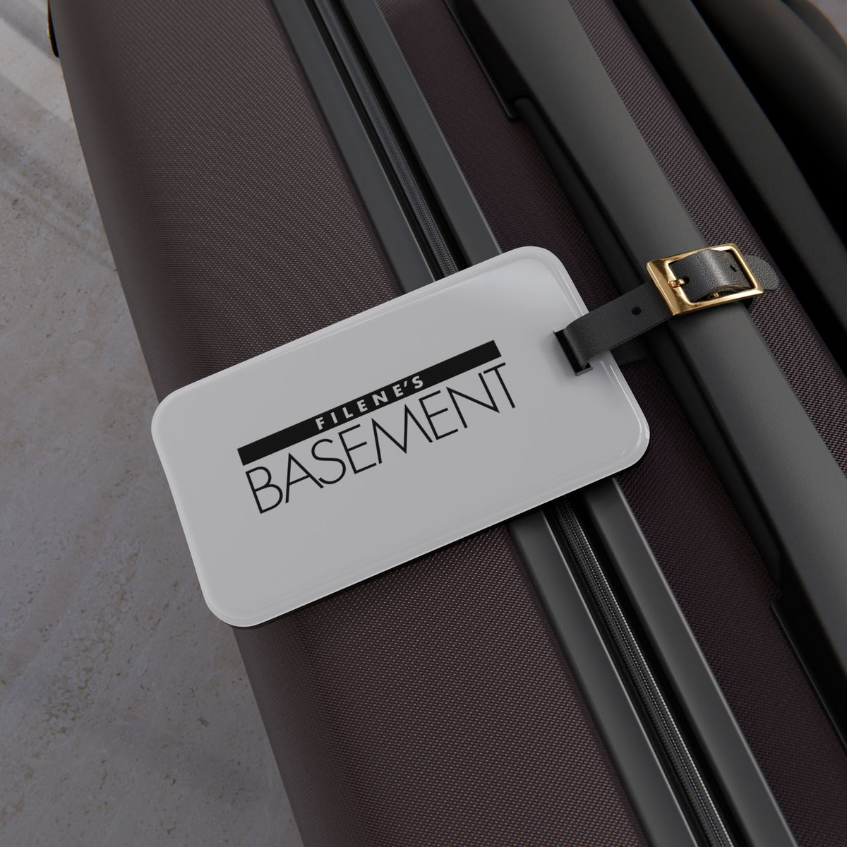 Filene's Basement Luggage Tag