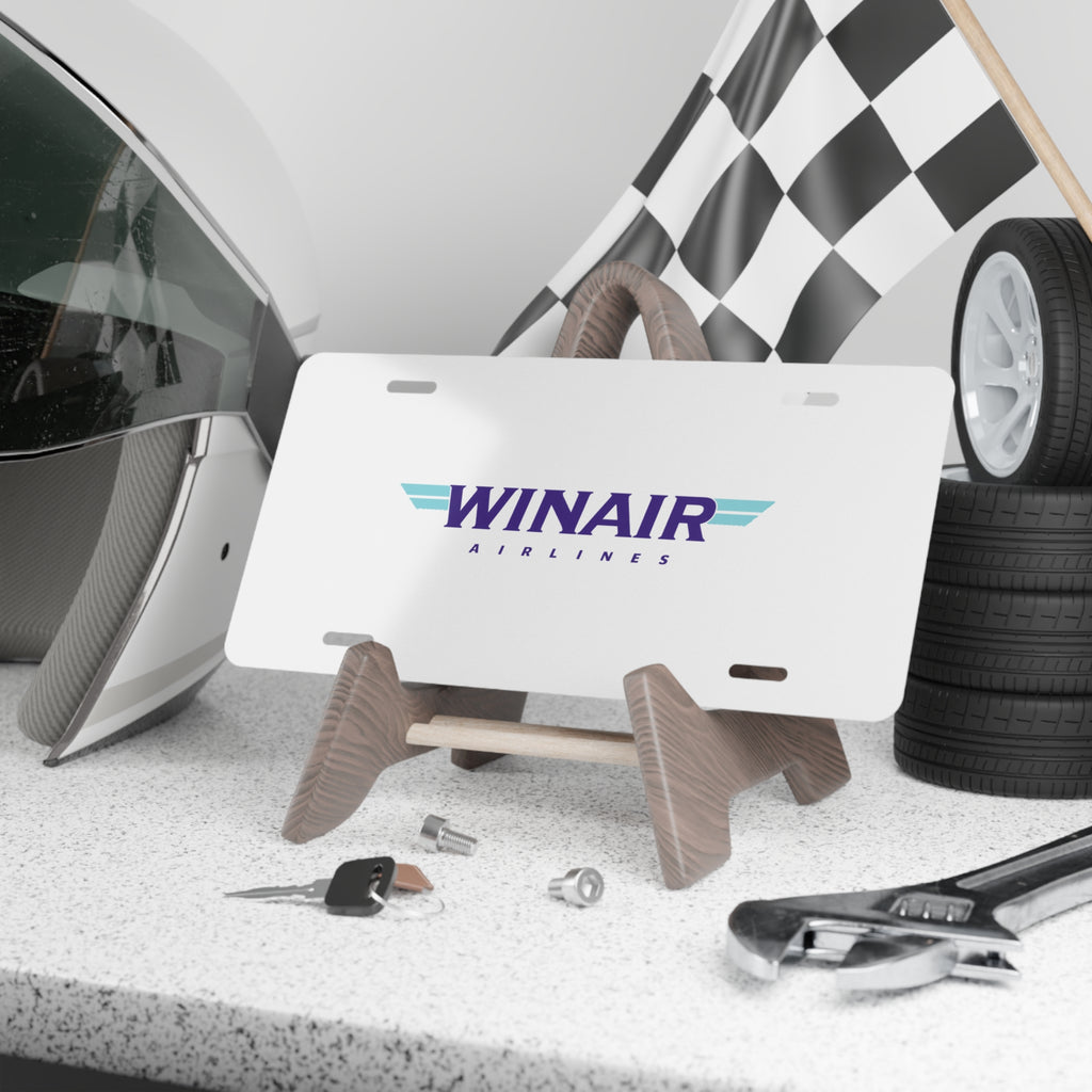 WinAir Airlines Vanity License Plate