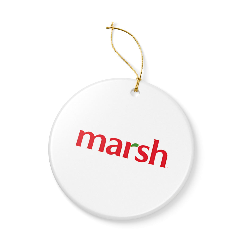 Marsh Supermarkets Ceramic Ornament