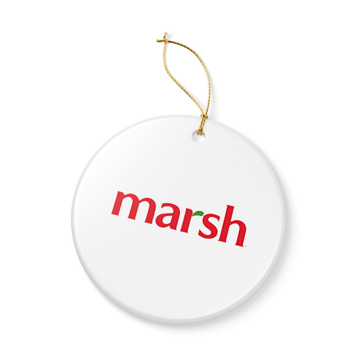 Marsh Supermarkets Ceramic Ornament