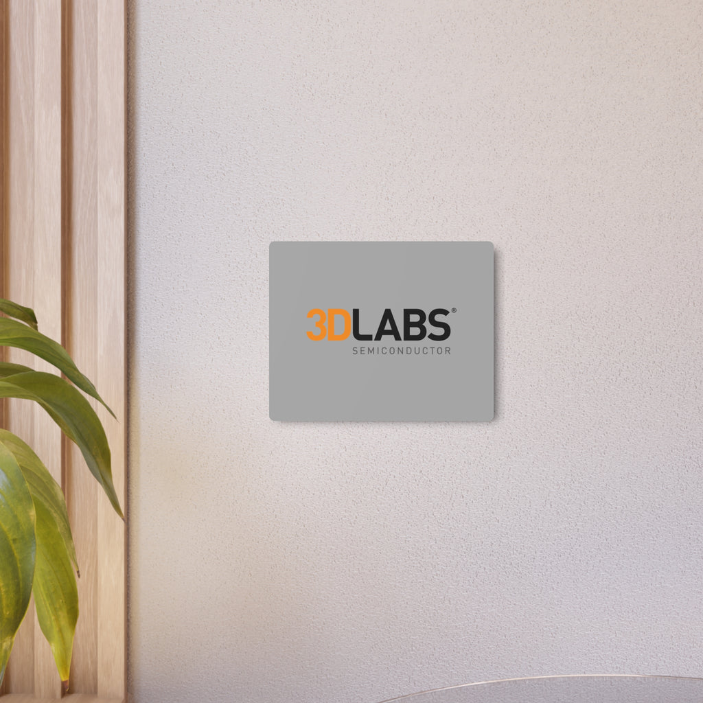 3Dlabs Metal Sign