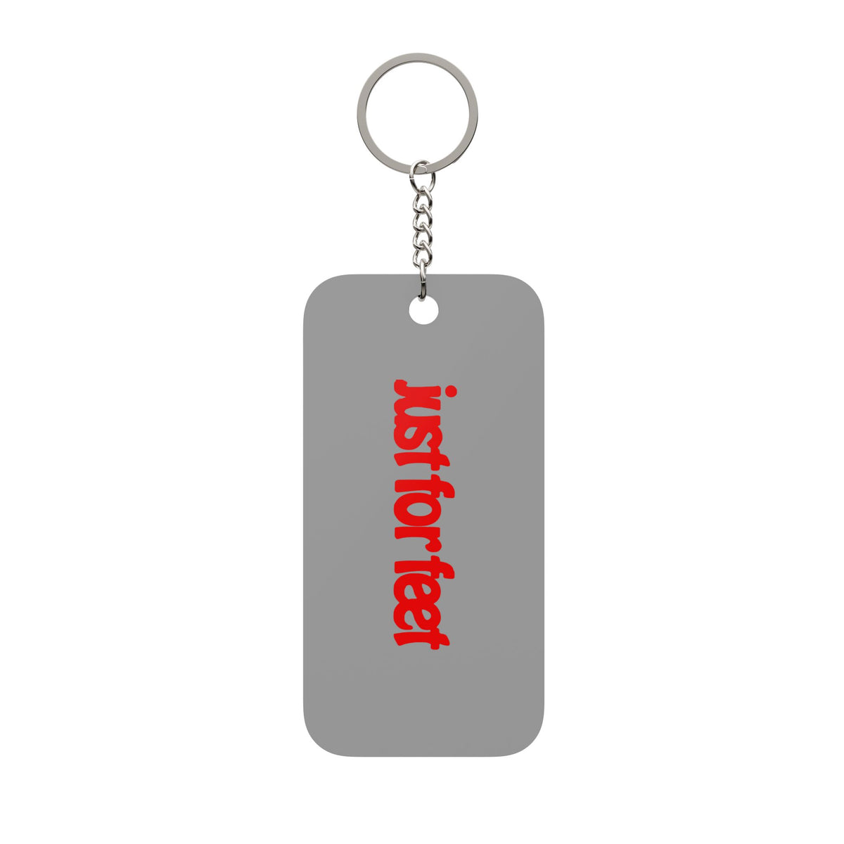Just For Feet Double-Sided Keychain Charm