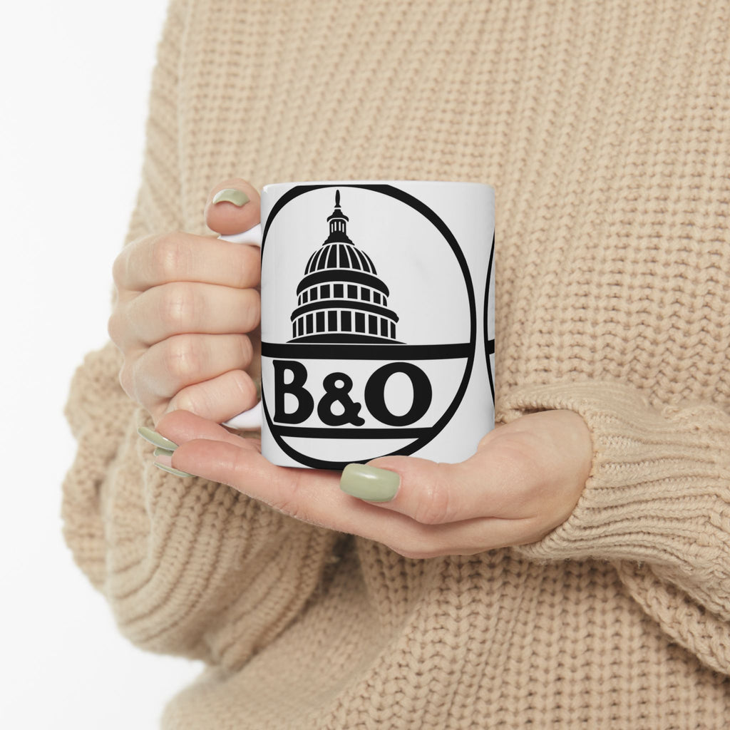 Baltimore and Ohio Railroad Ceramic Coffee Mug