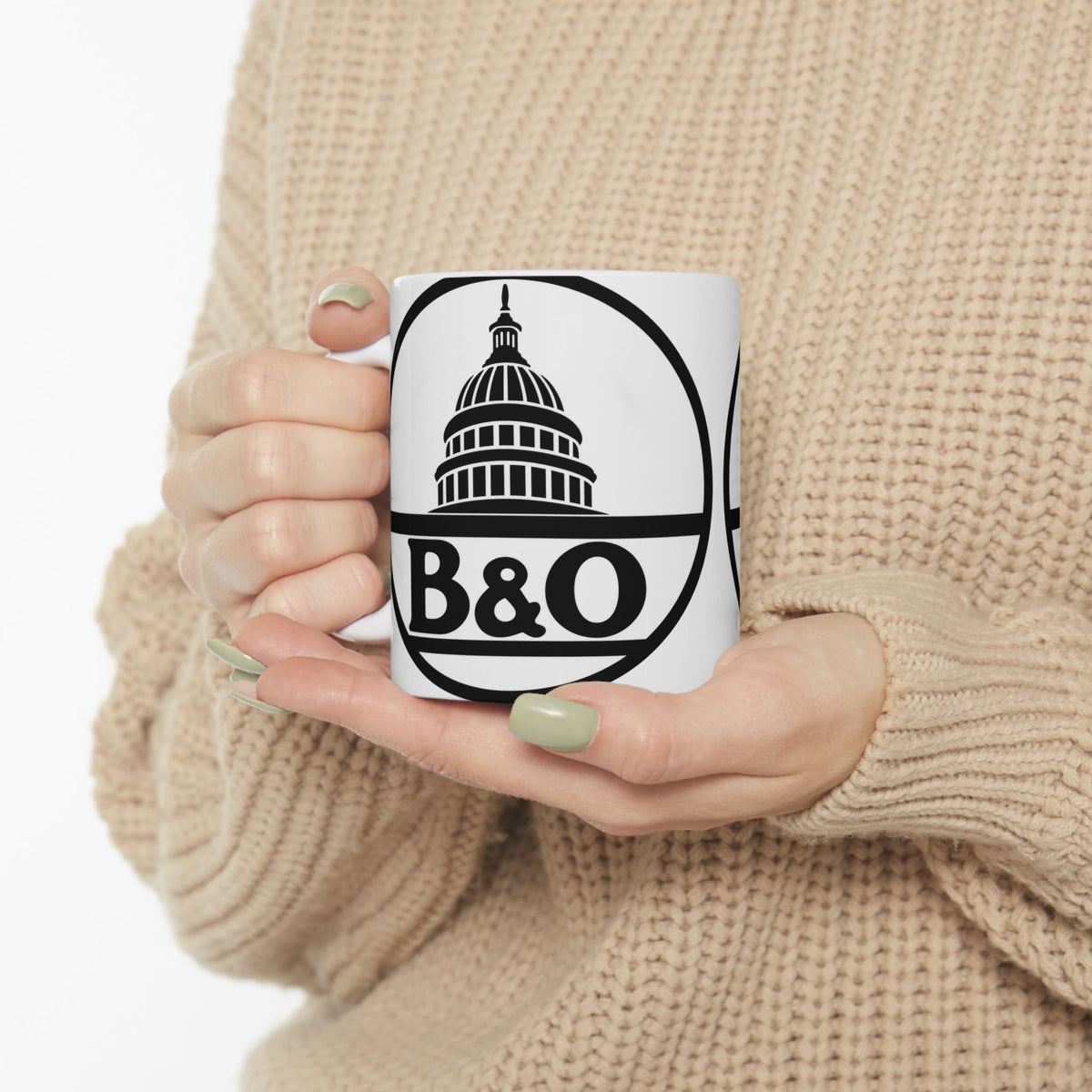 Baltimore and Ohio Railroad Ceramic Coffee Mug