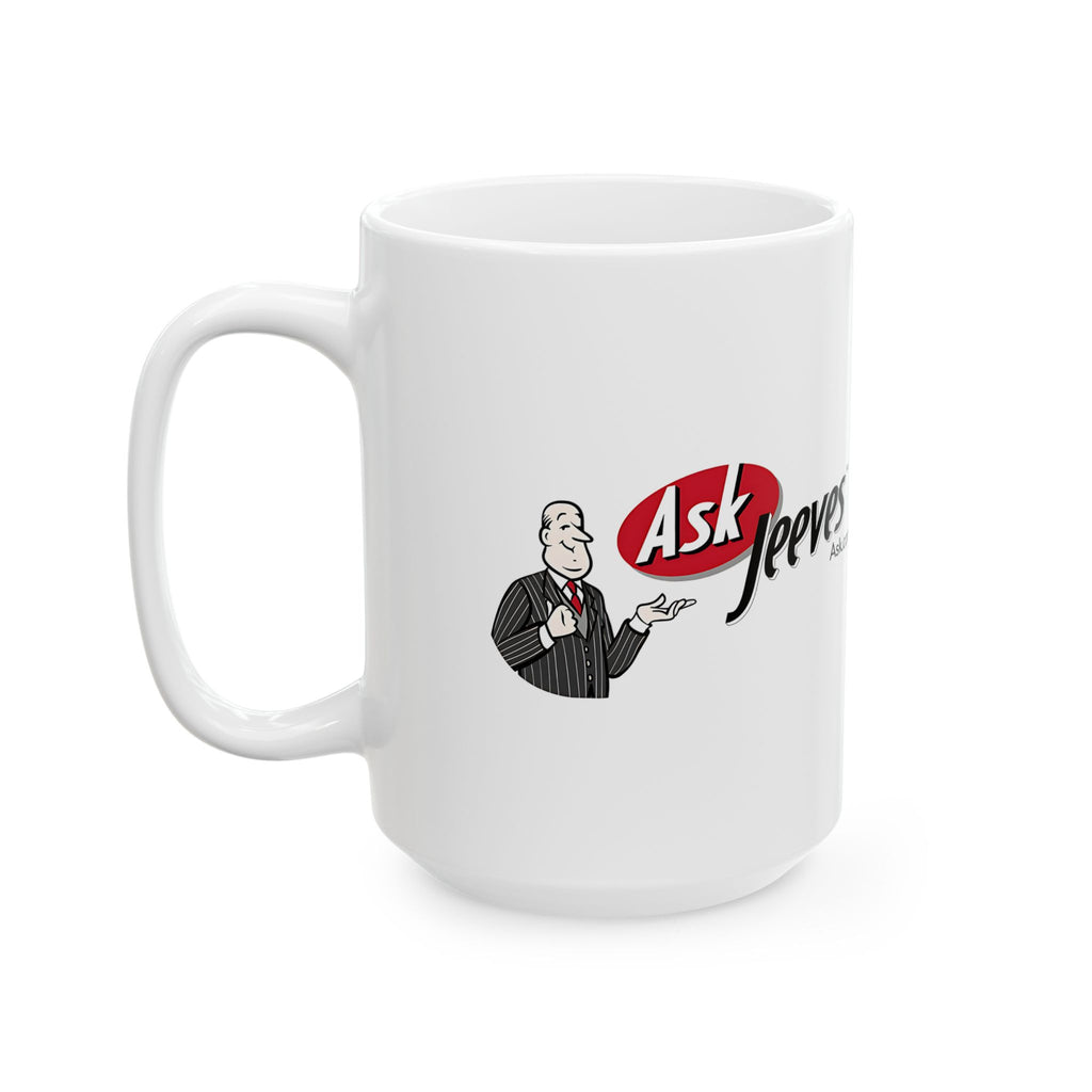 Ask Jeeves Ceramic Coffee Mug
