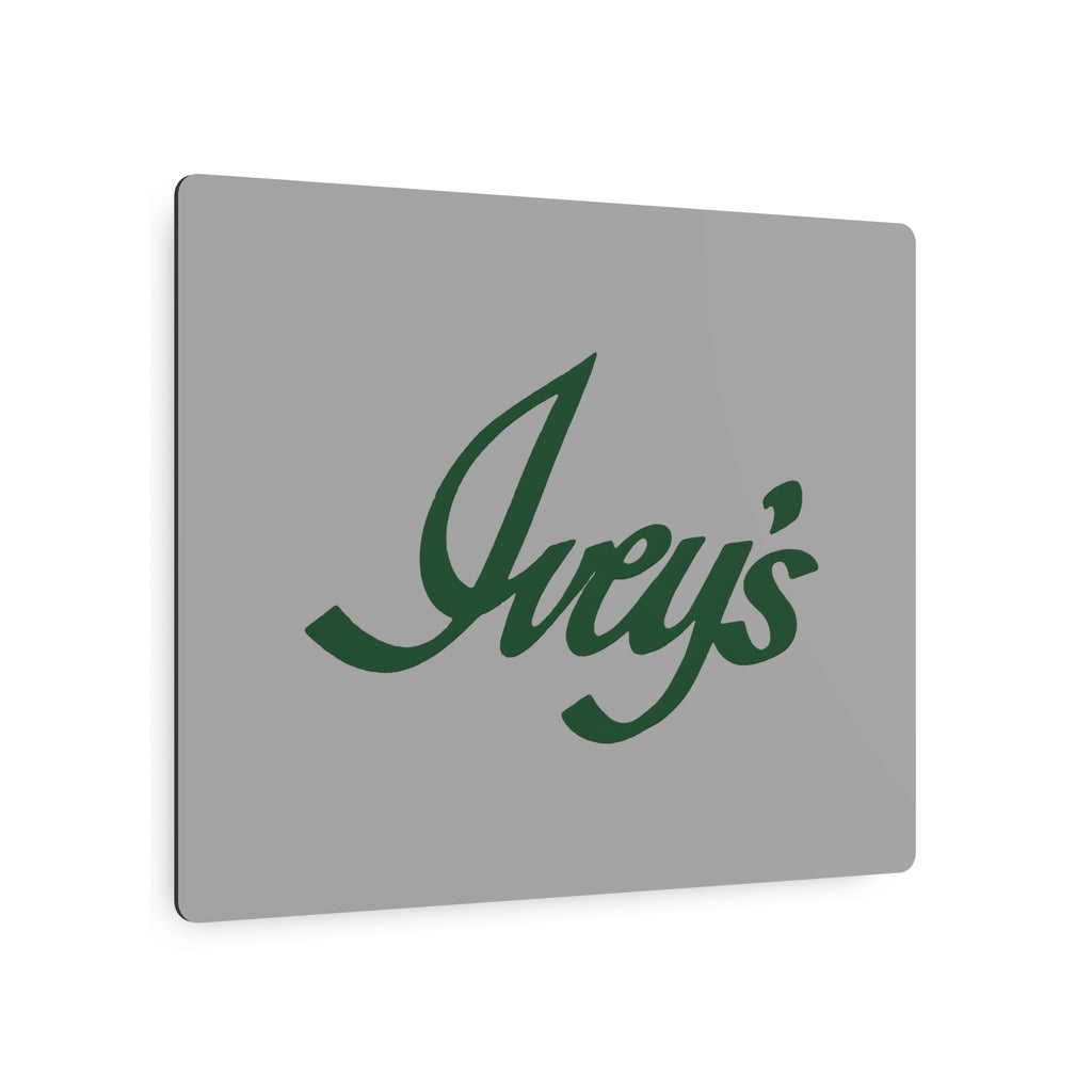 Ivey's Metal Sign