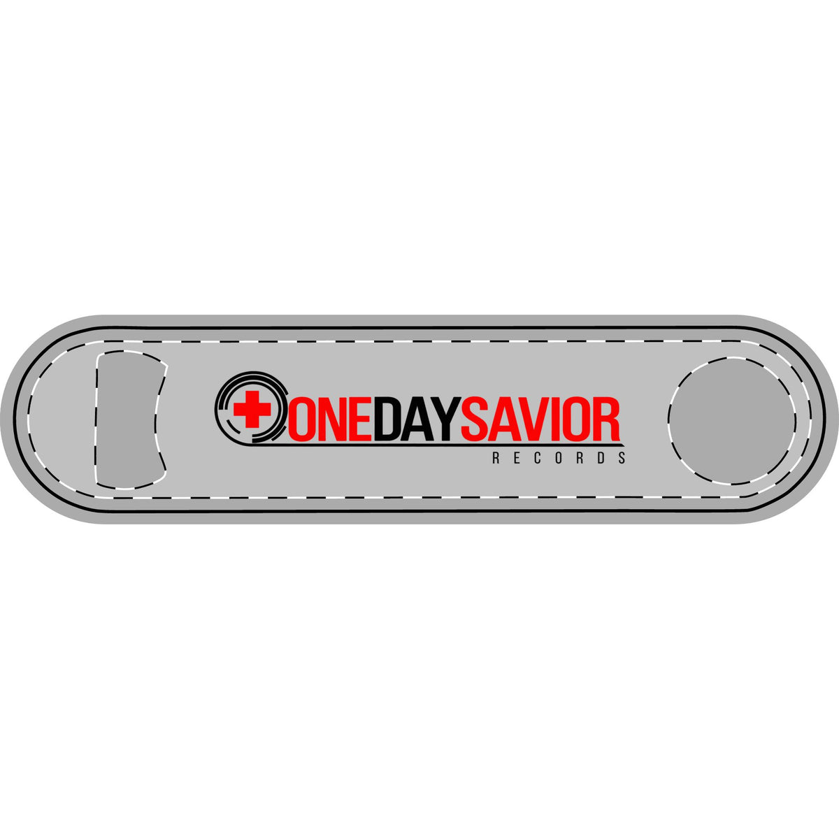 One Day Savior Recordings Metal Bottle Opener