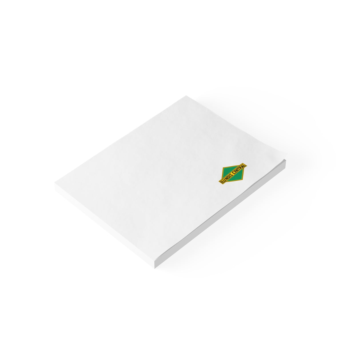 Illinois Central Railroad Sticky Post-it Note Pad