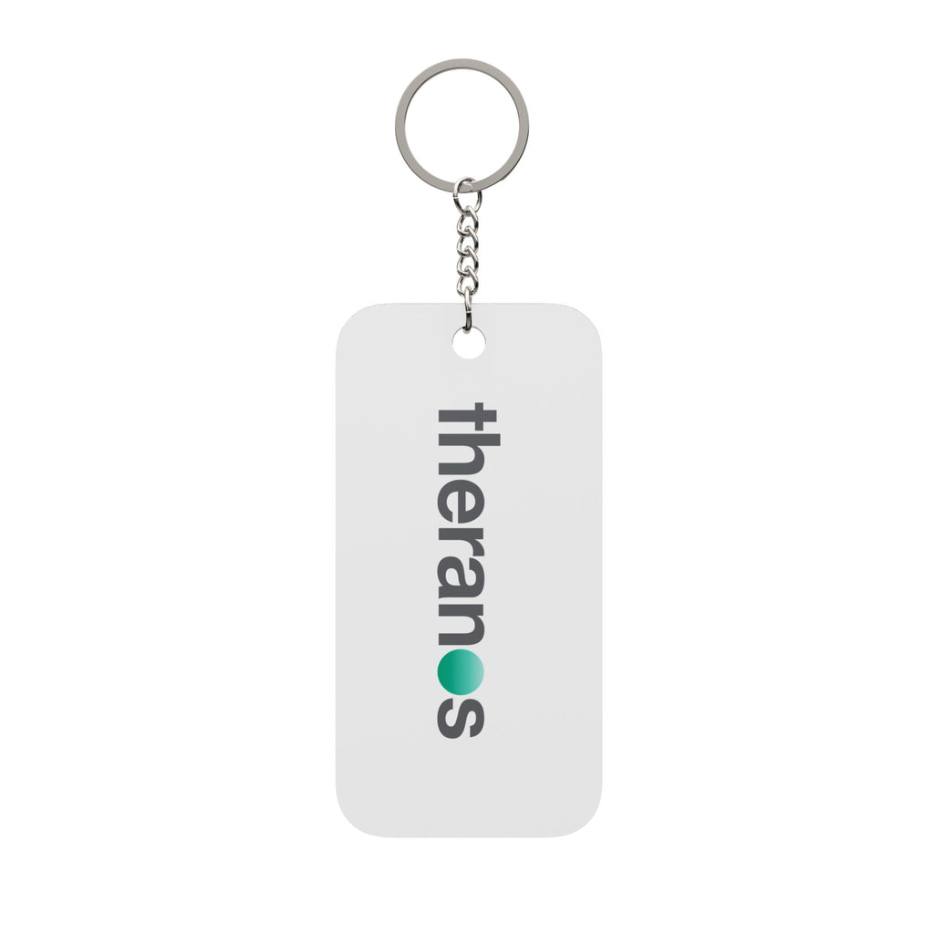 Theranos Inc. Double-Sided Keychain Charm