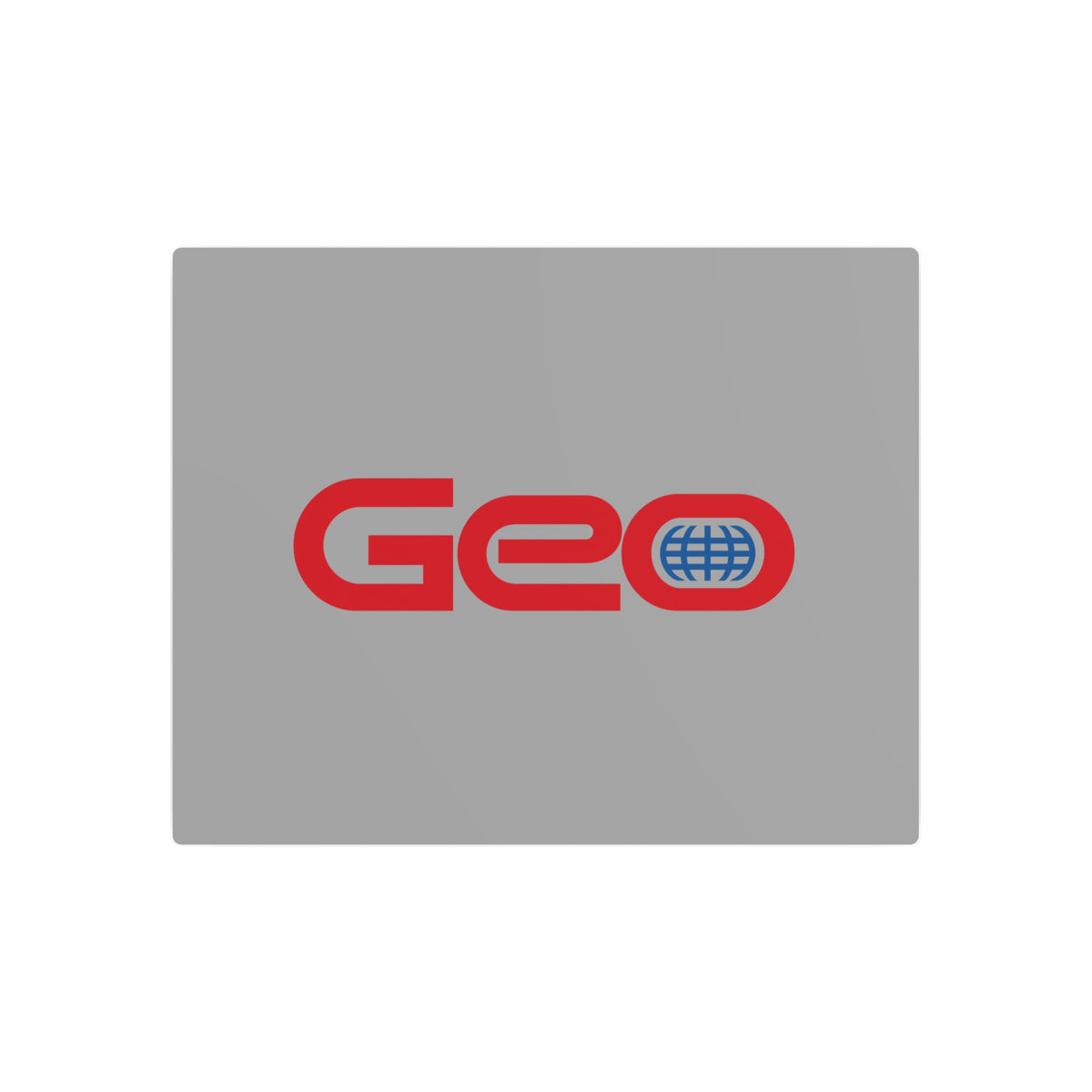 Geo Metal Sign