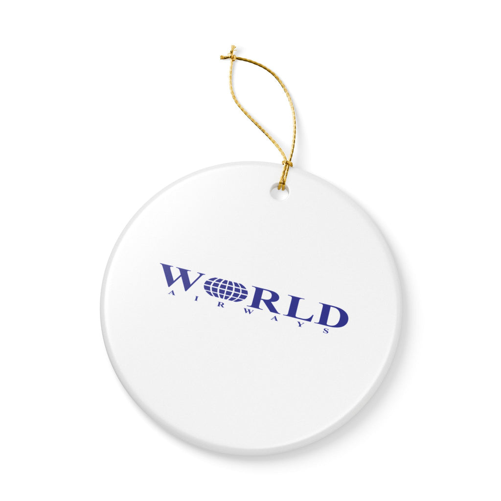 World Airways Ceramic Ornament