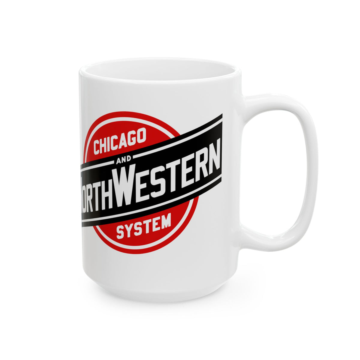 Chicago and North Western Railway Ceramic Coffee Mug