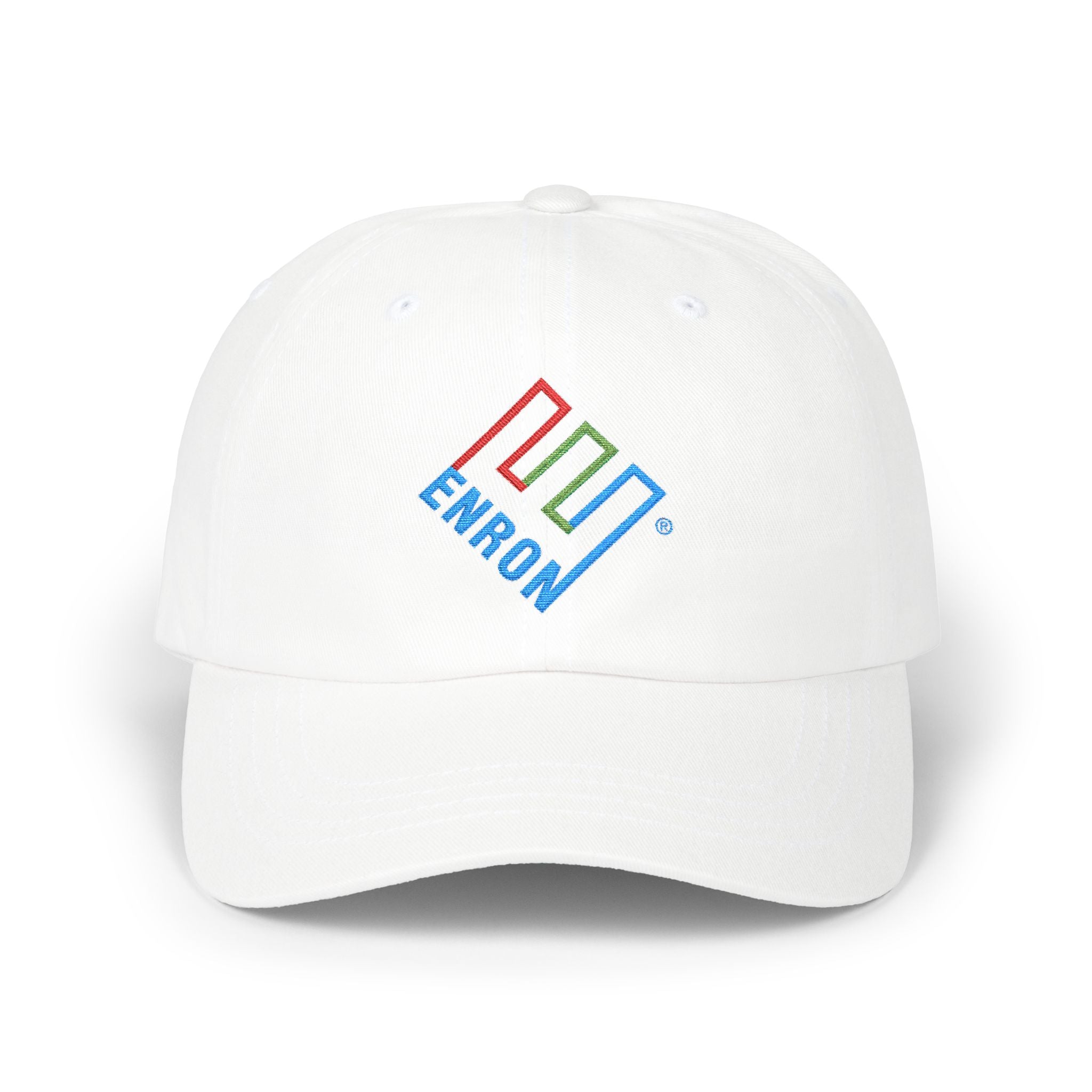 Enron Embroidered Dad Cap Hat