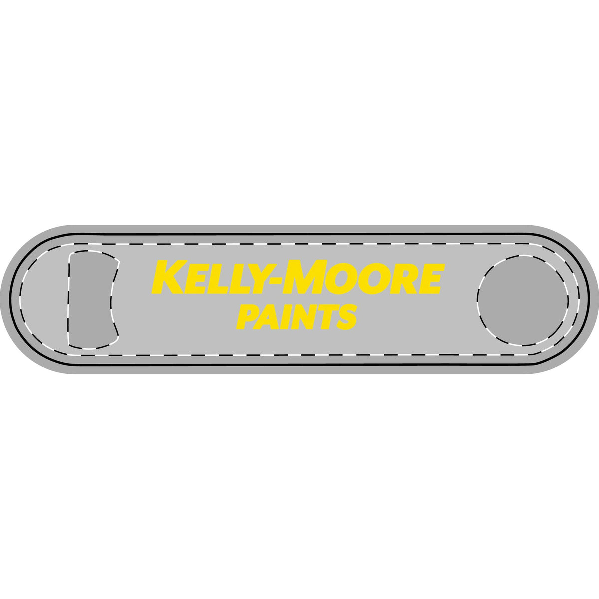 Kelly-Moore Paints Metal Bottle Opener