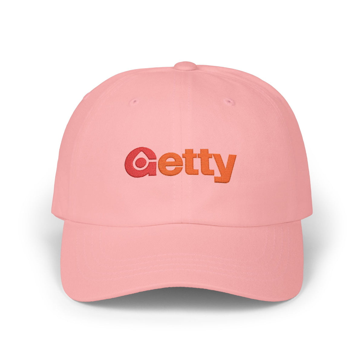 Getty Oil Embroidered Dad Cap Hat