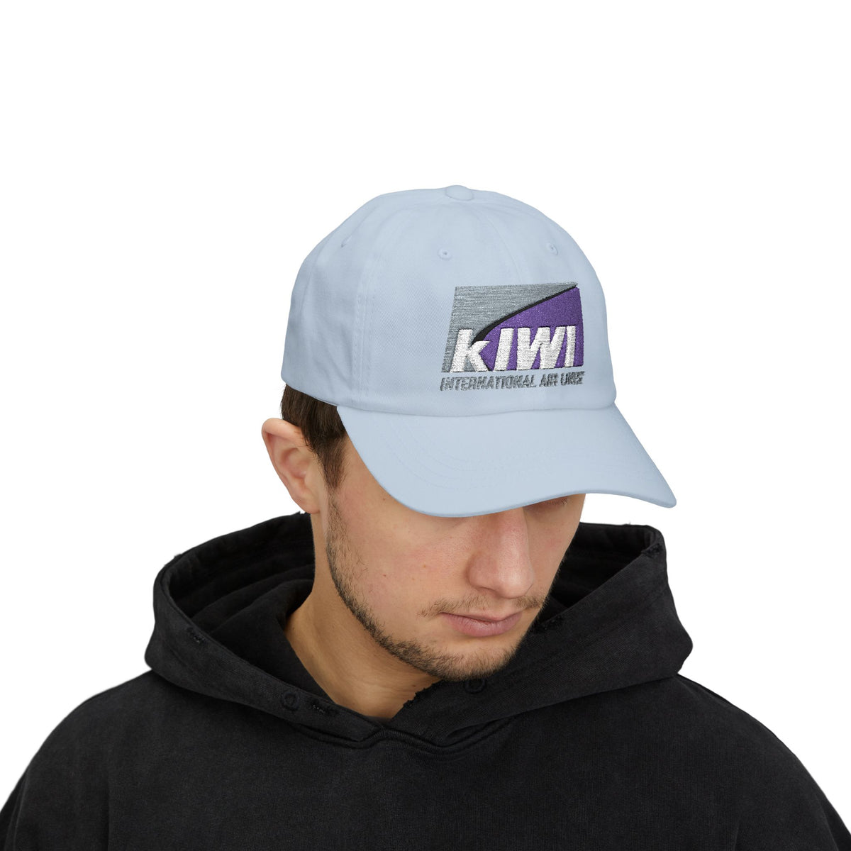 Kiwi International Air Lines Embroidered Dad Cap Hat