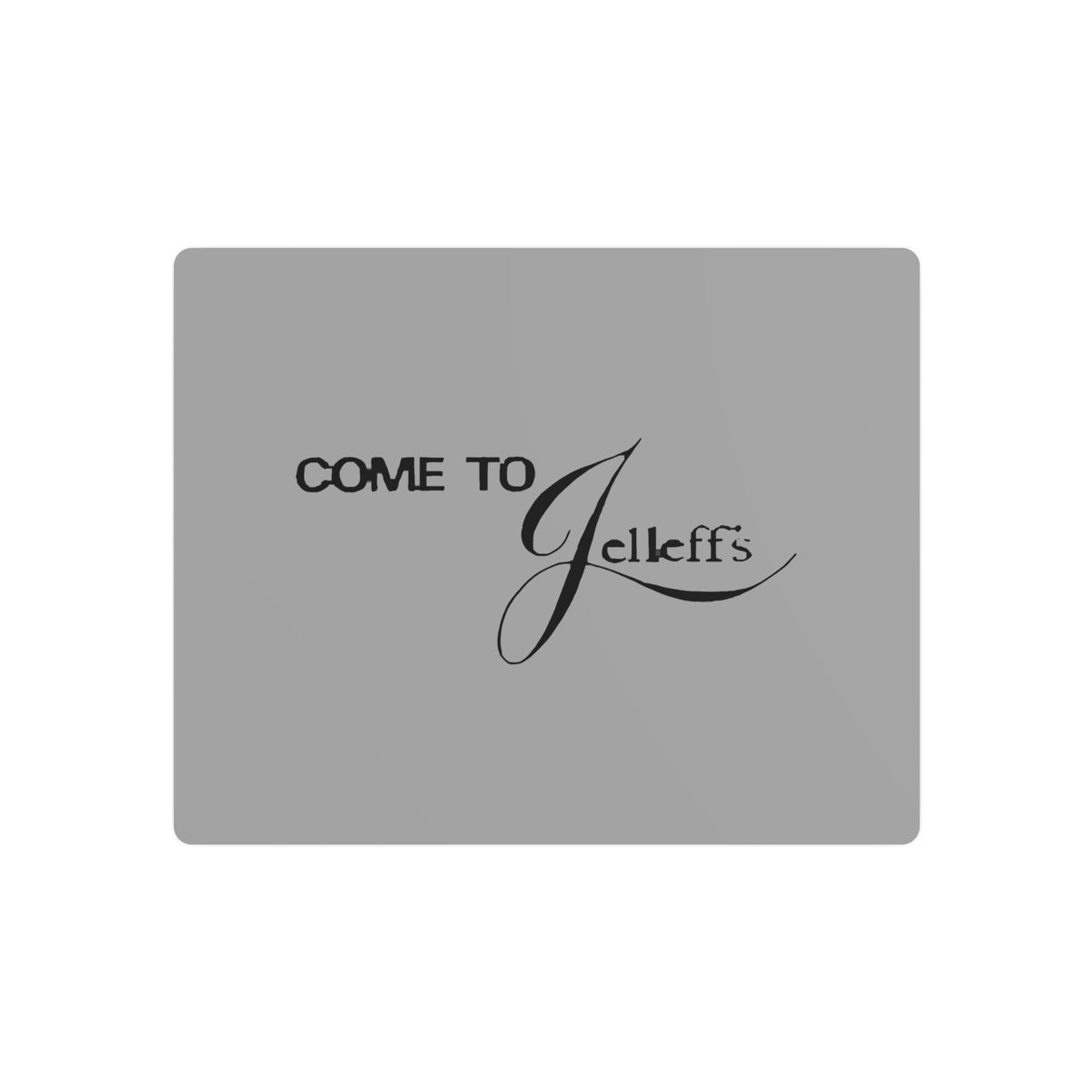 Jelleff's Metal Sign
