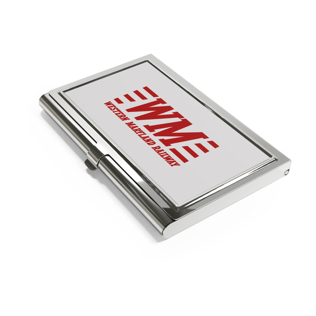 Western Maryland Railway Metal Business Card Holder
