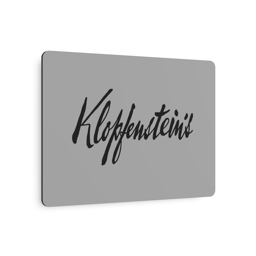 Klopfenstein's Metal Sign