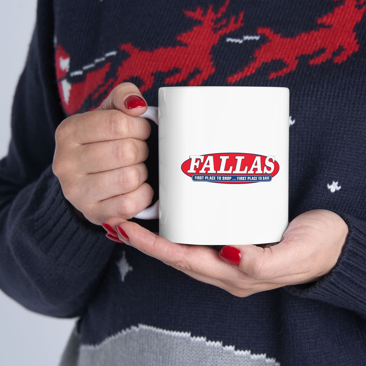 Fallas Discount Stores Ceramic Coffee Mug