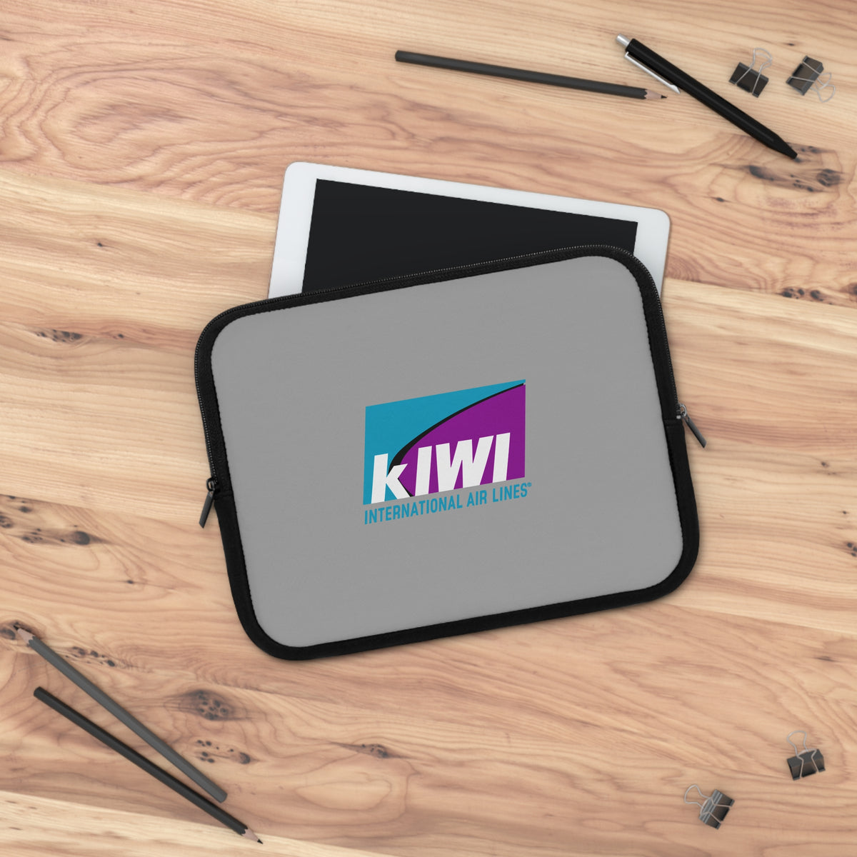 Kiwi International Air Lines Laptop Sleeve