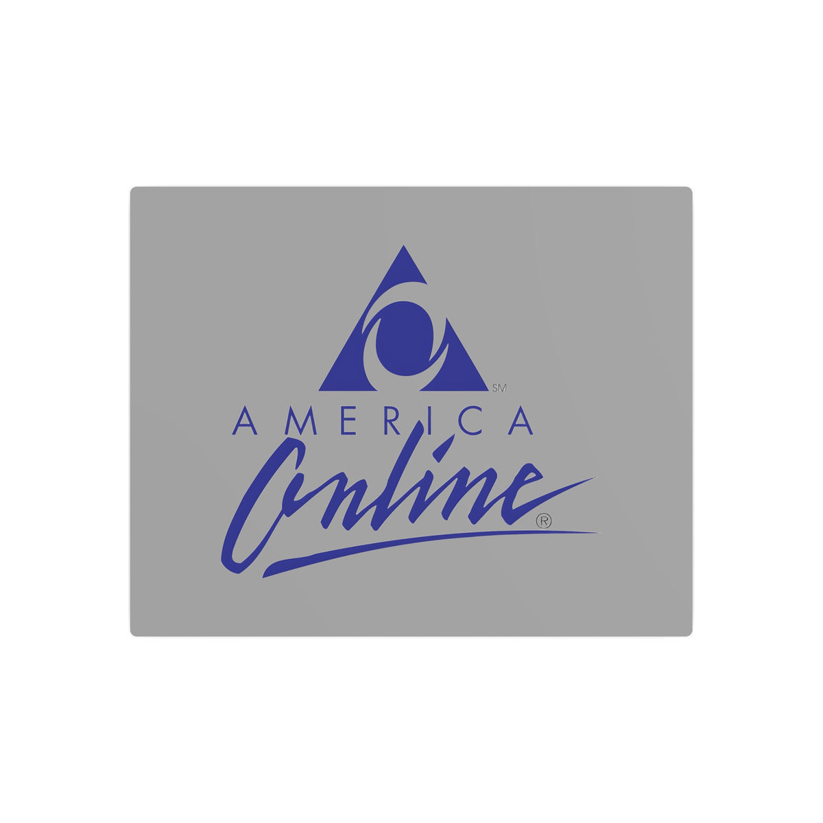 America Online (AOL) Metal Sign
