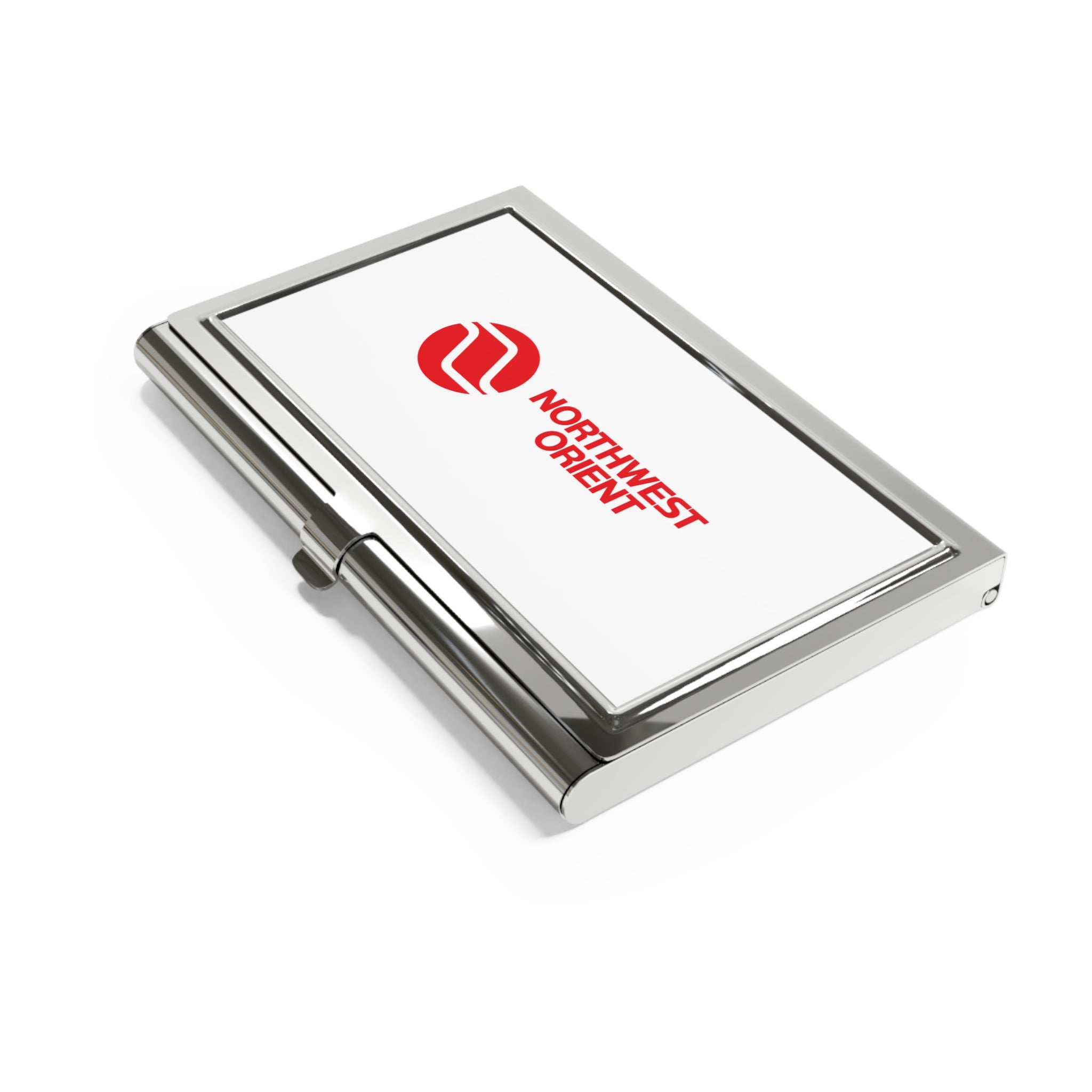 Northwest Orient Airlines Metal Business Card Holder