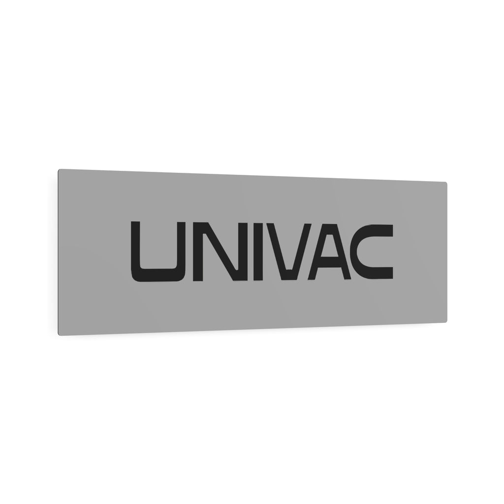 UNIVAC Metal Sign