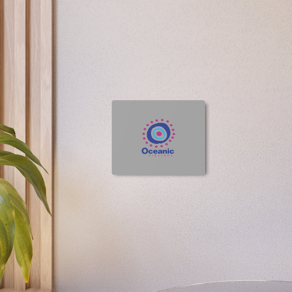 Oceanic Airlines Metal Sign