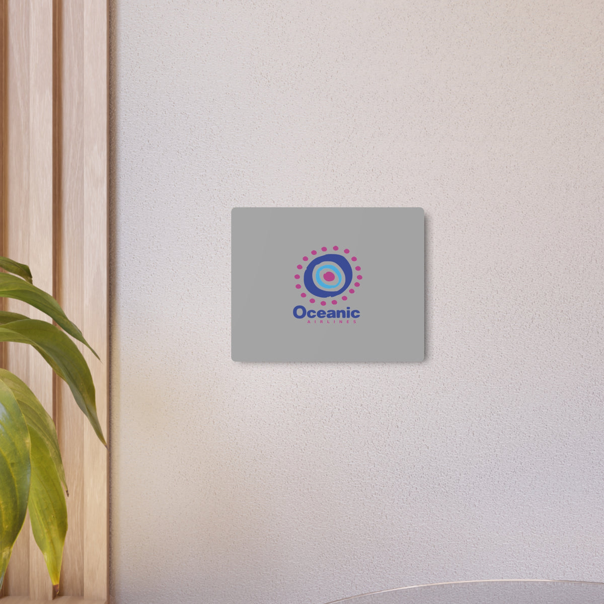 Oceanic Airlines Metal Sign