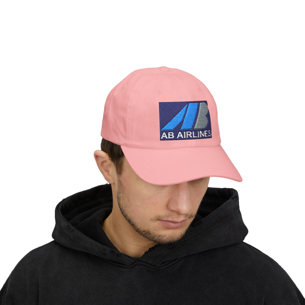 AB Airlines Embroidered Dad Cap Hat