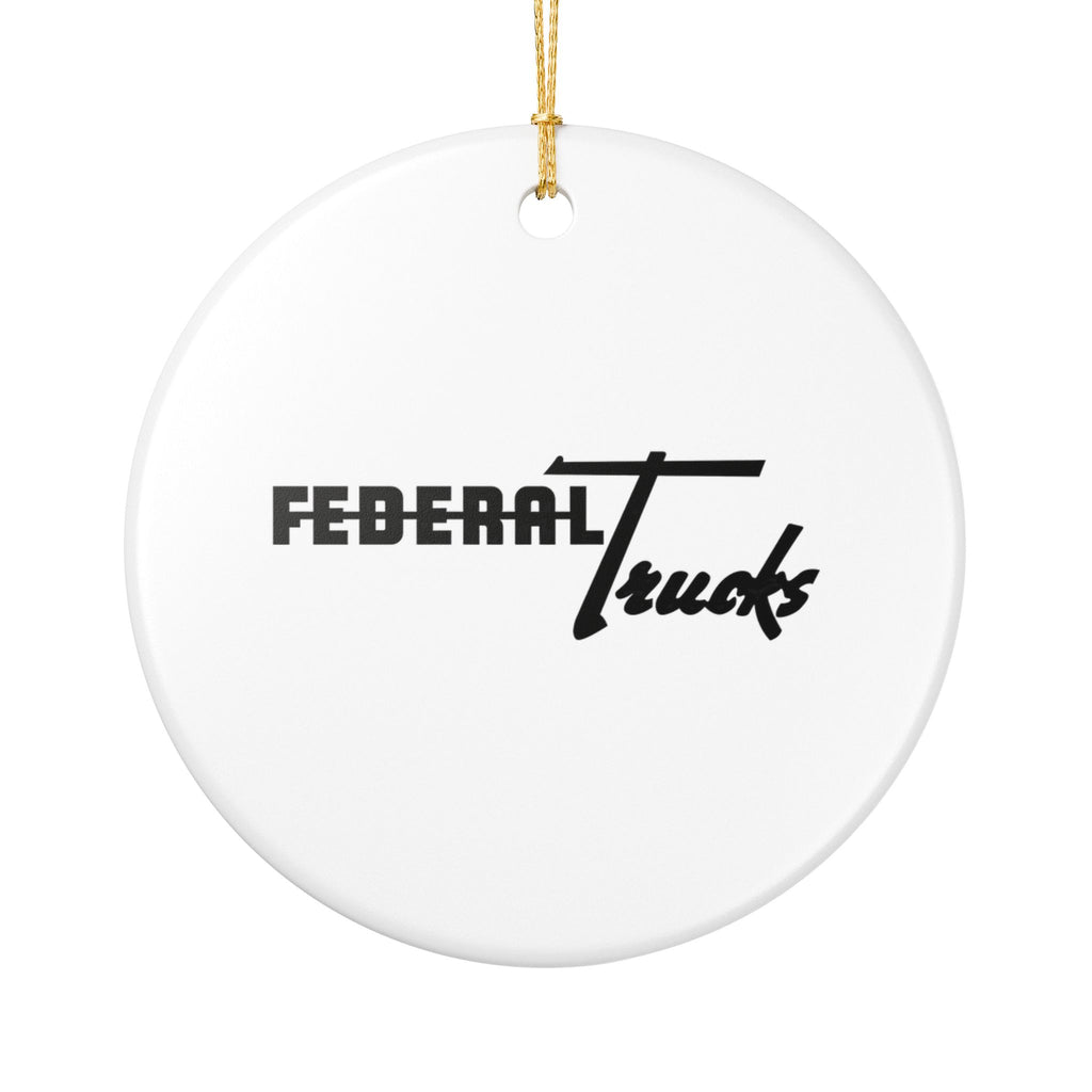 Federal Motor Truck Company Ceramic Ornament
