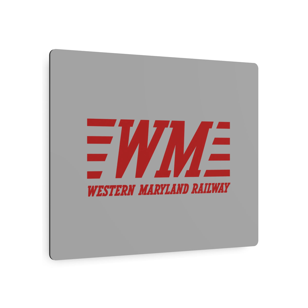 Western Maryland Railway Metal Sign