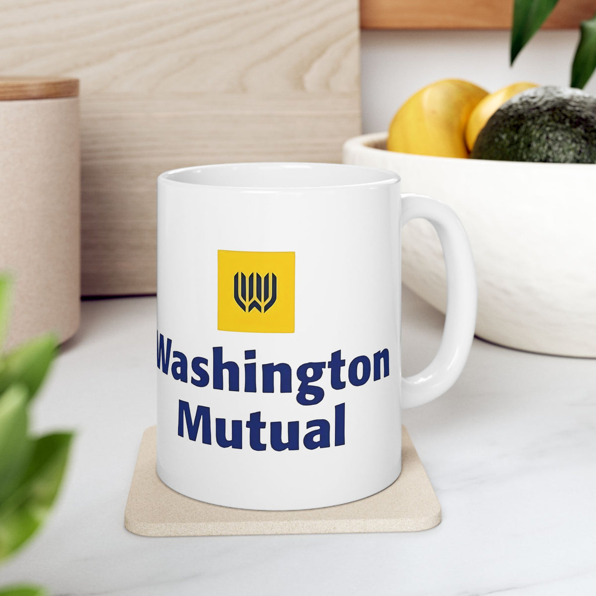 Washington Mutual Ceramic Coffee Mug