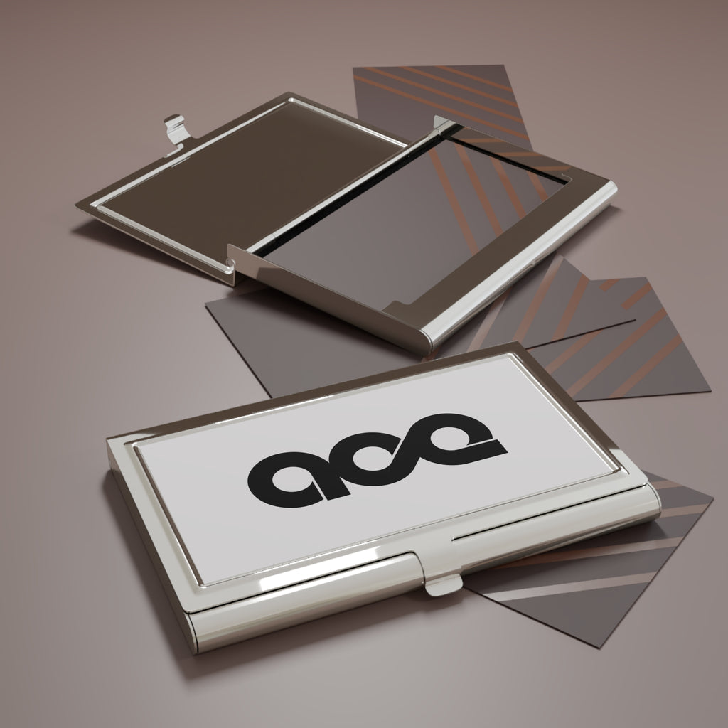 Action Computer Enterprise Metal Business Card Holder