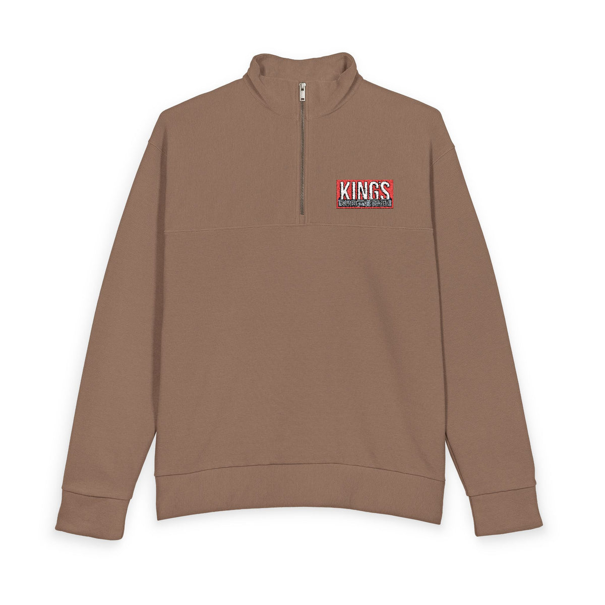 King's Variety Store Heavy Knit Quarter-Zip Sweatshirt