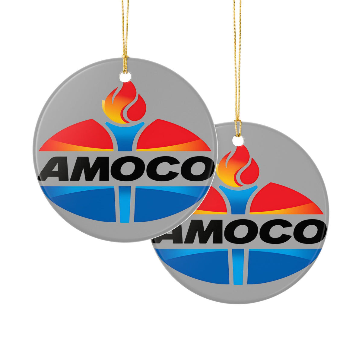 Amoco Ceramic Ornament
