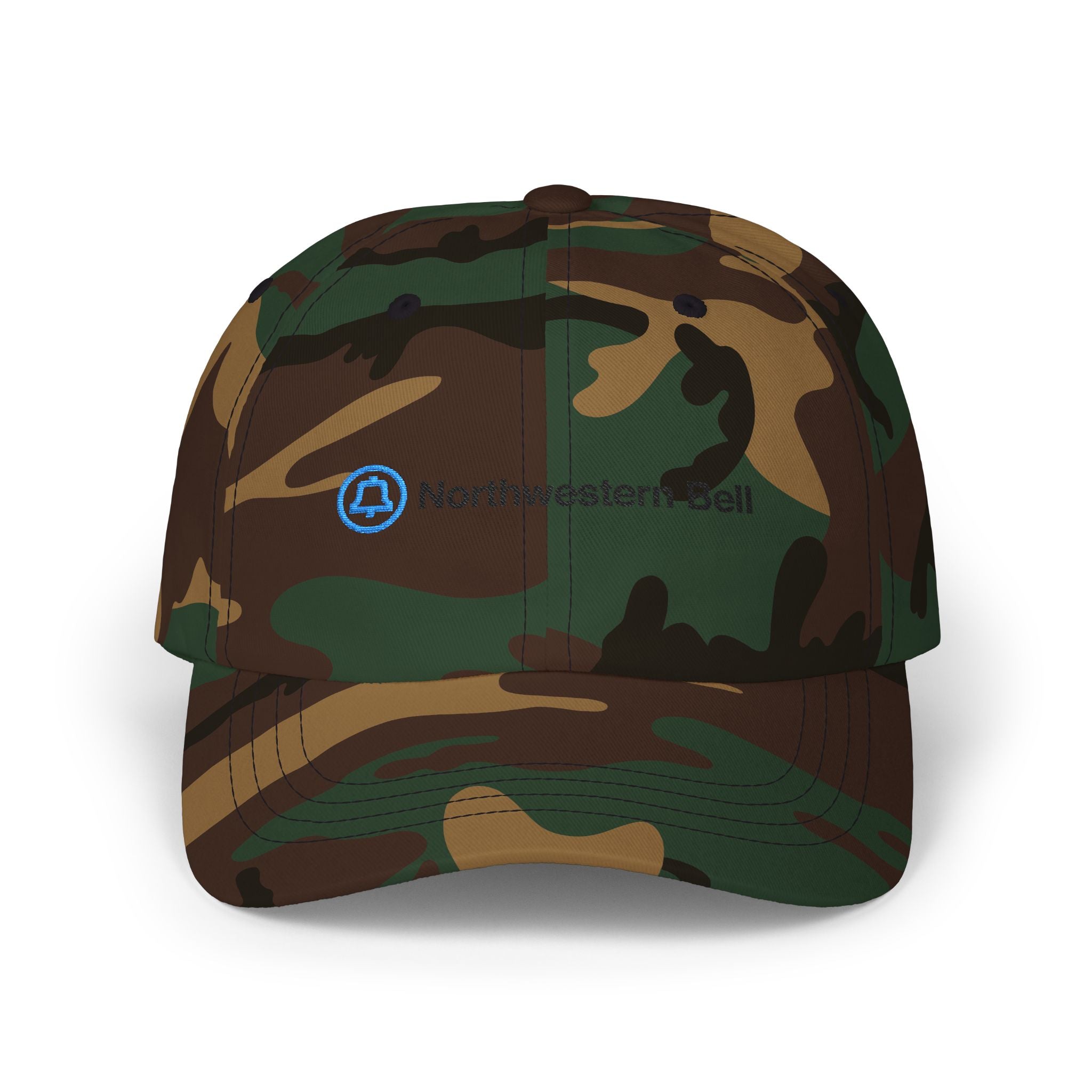 Northwestern Bell Embroidered Dad Cap Hat